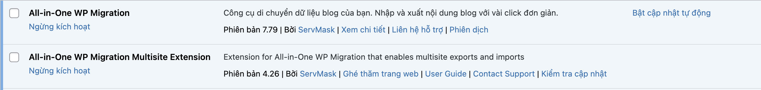 Hướng dẫn cài Demo Theme với file .wpress 2 Anh man hinh 2024 01 07 luc 22.17.06